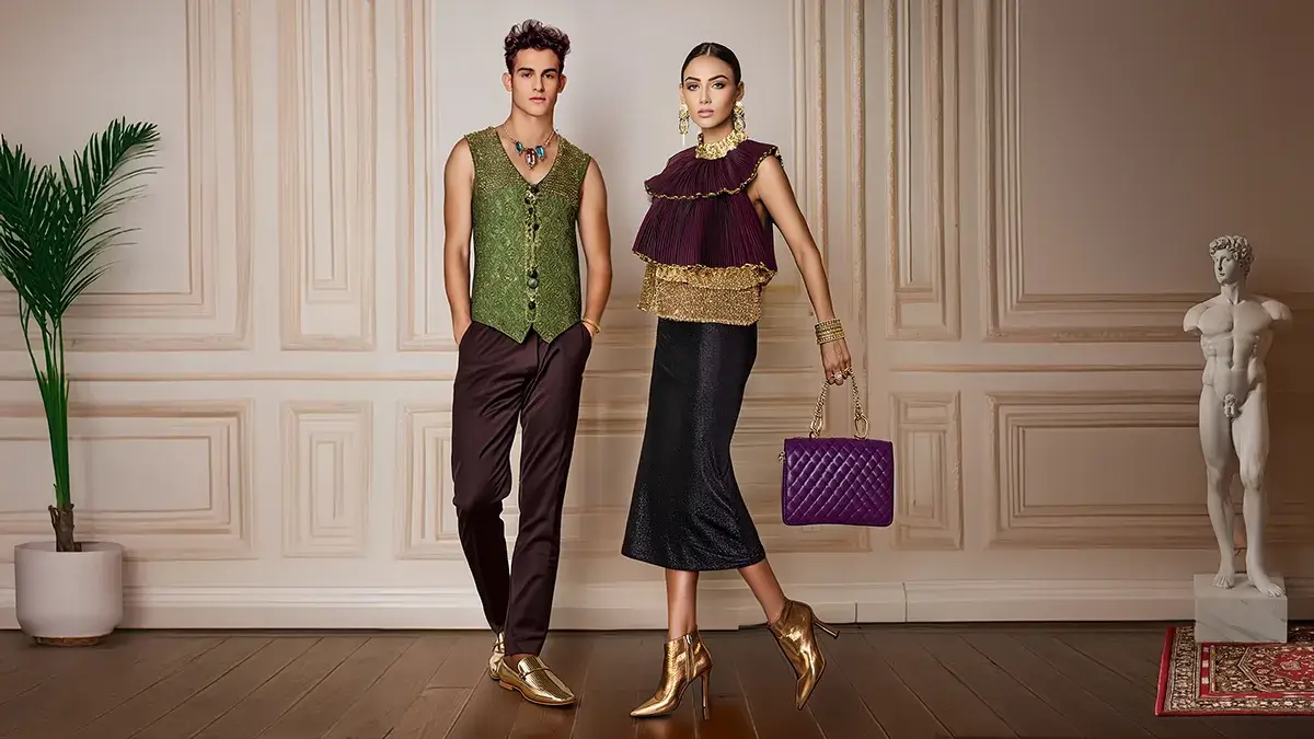 Baroque inspired fashion