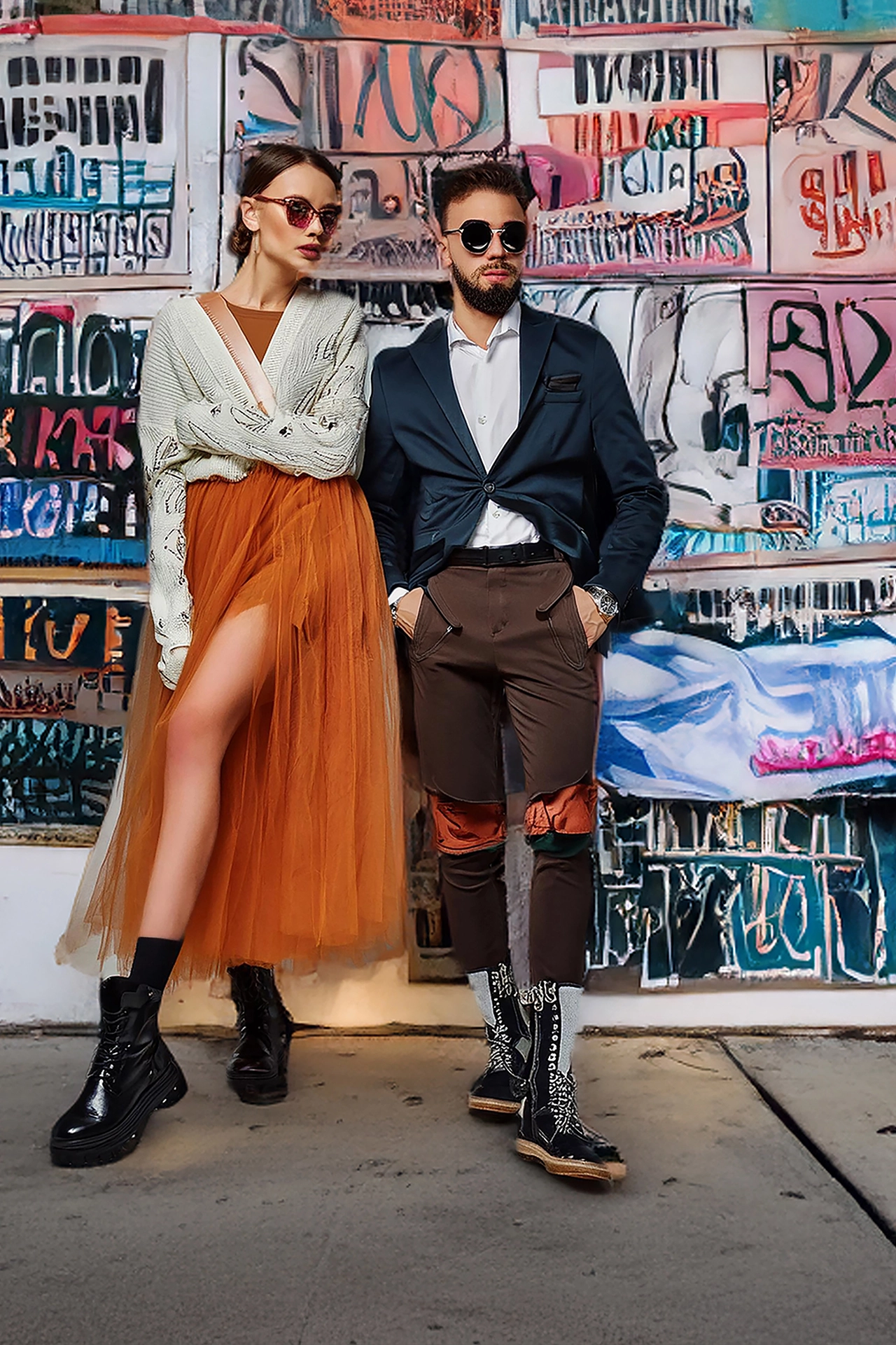 Dressed for Dada Defiance - Outfit A