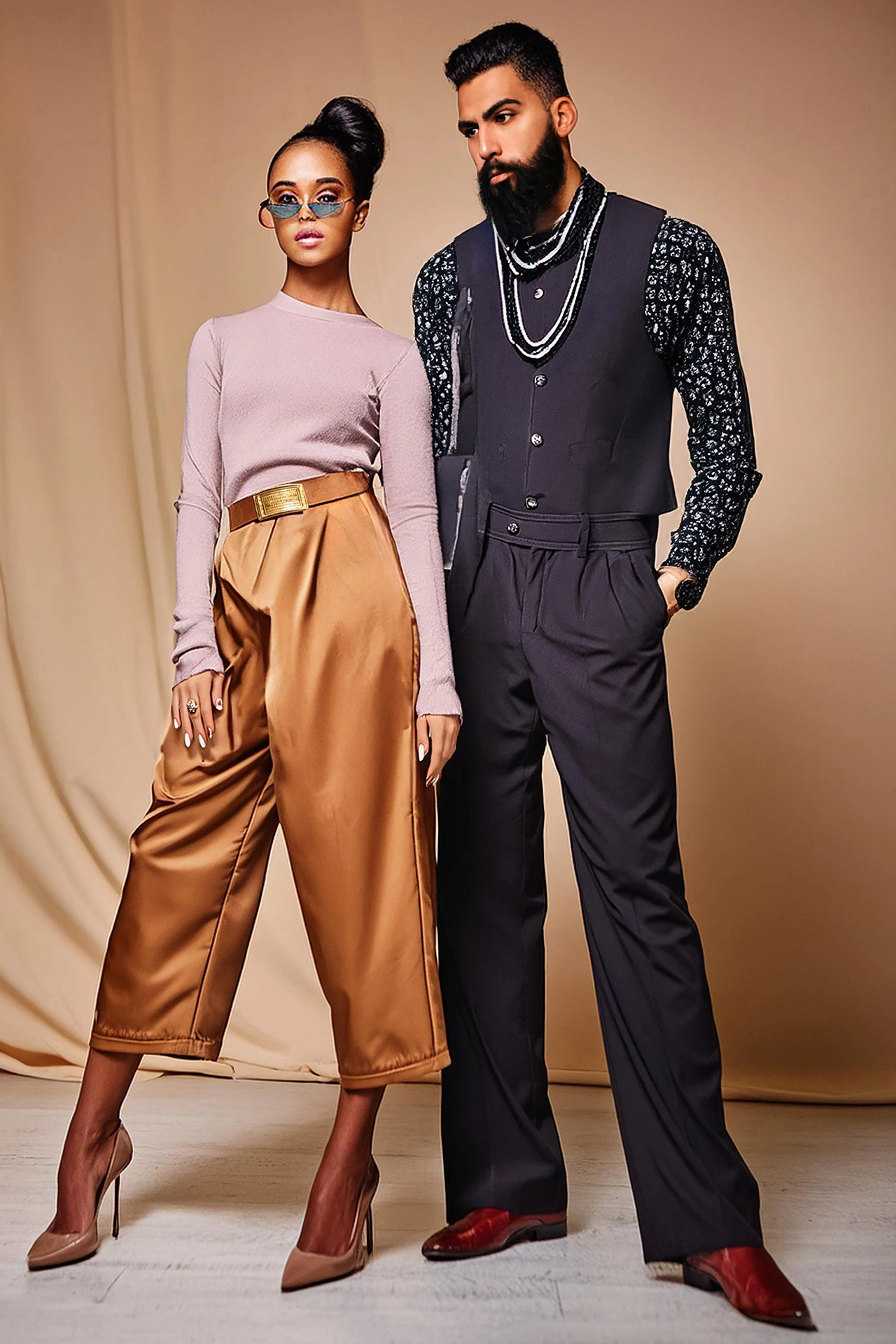 Surrealist Dressing Sleek - Outfit B