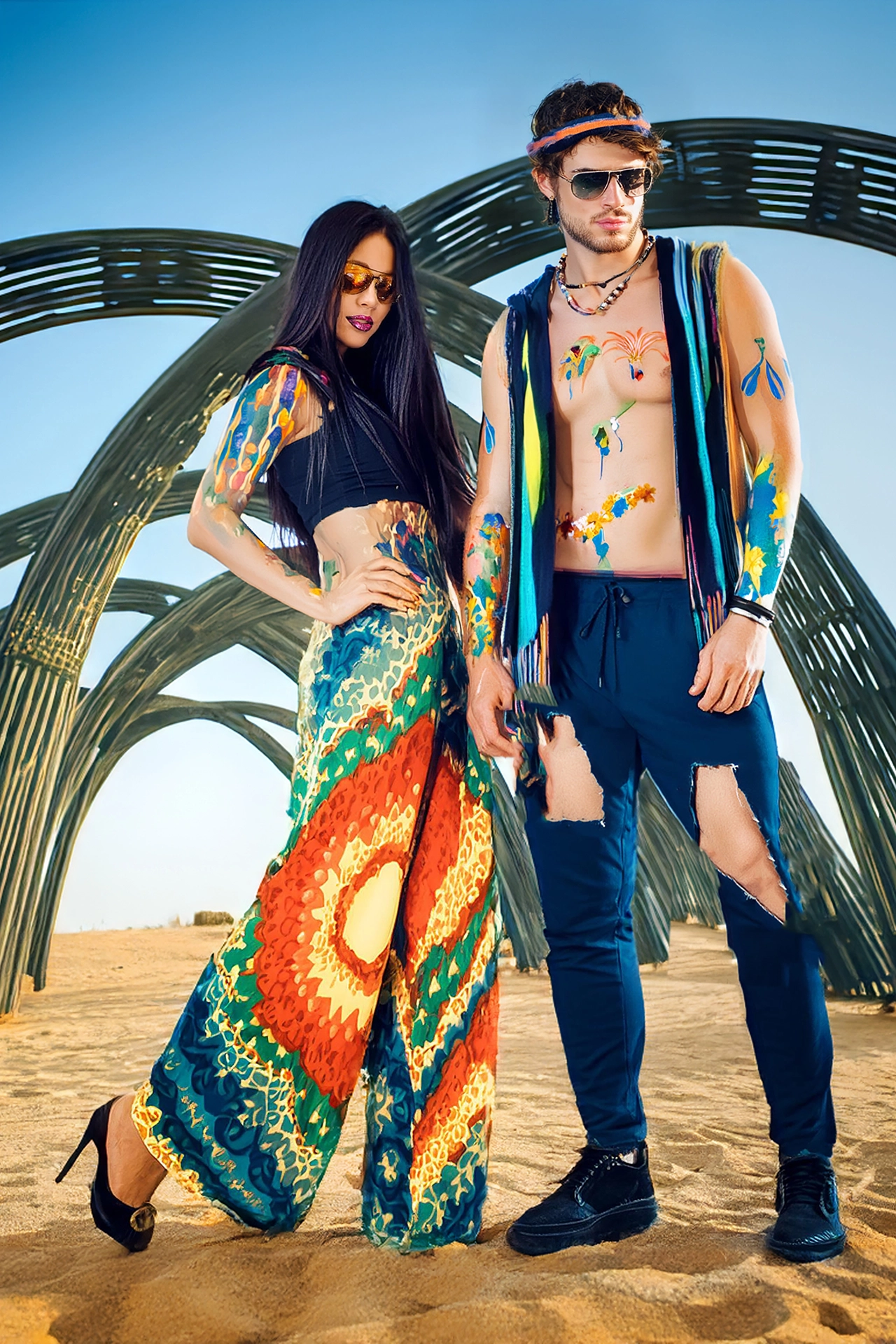 Retro-Futurism Optimism - Outfit A