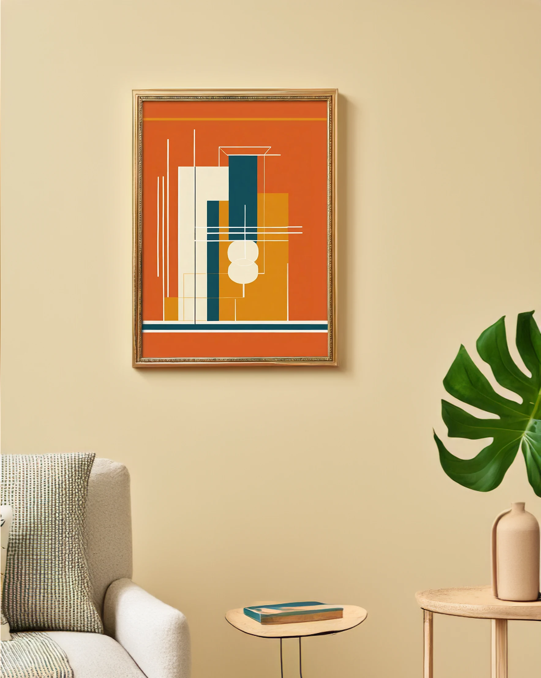 Nostalgic storytelling print