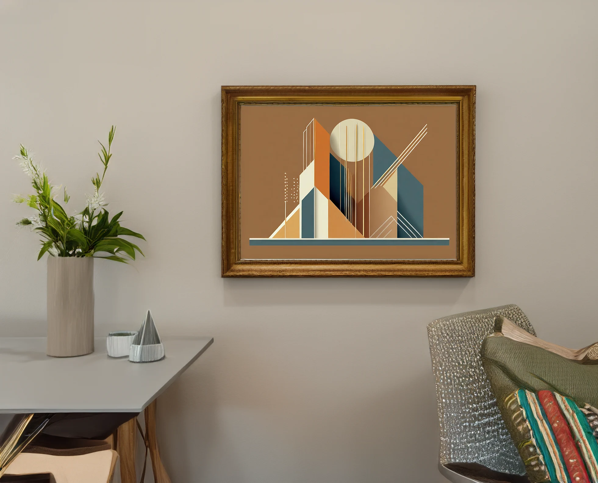 The classic conundrum print